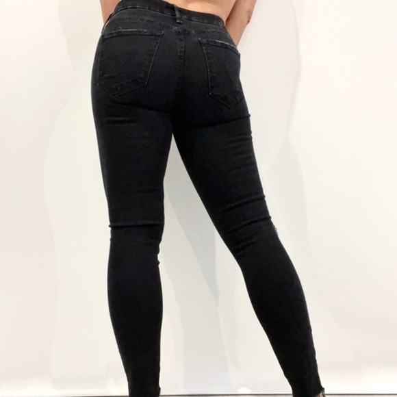 Mother Denim the Looker Ankle Fray guilty as Sin - Picture 6 of 10